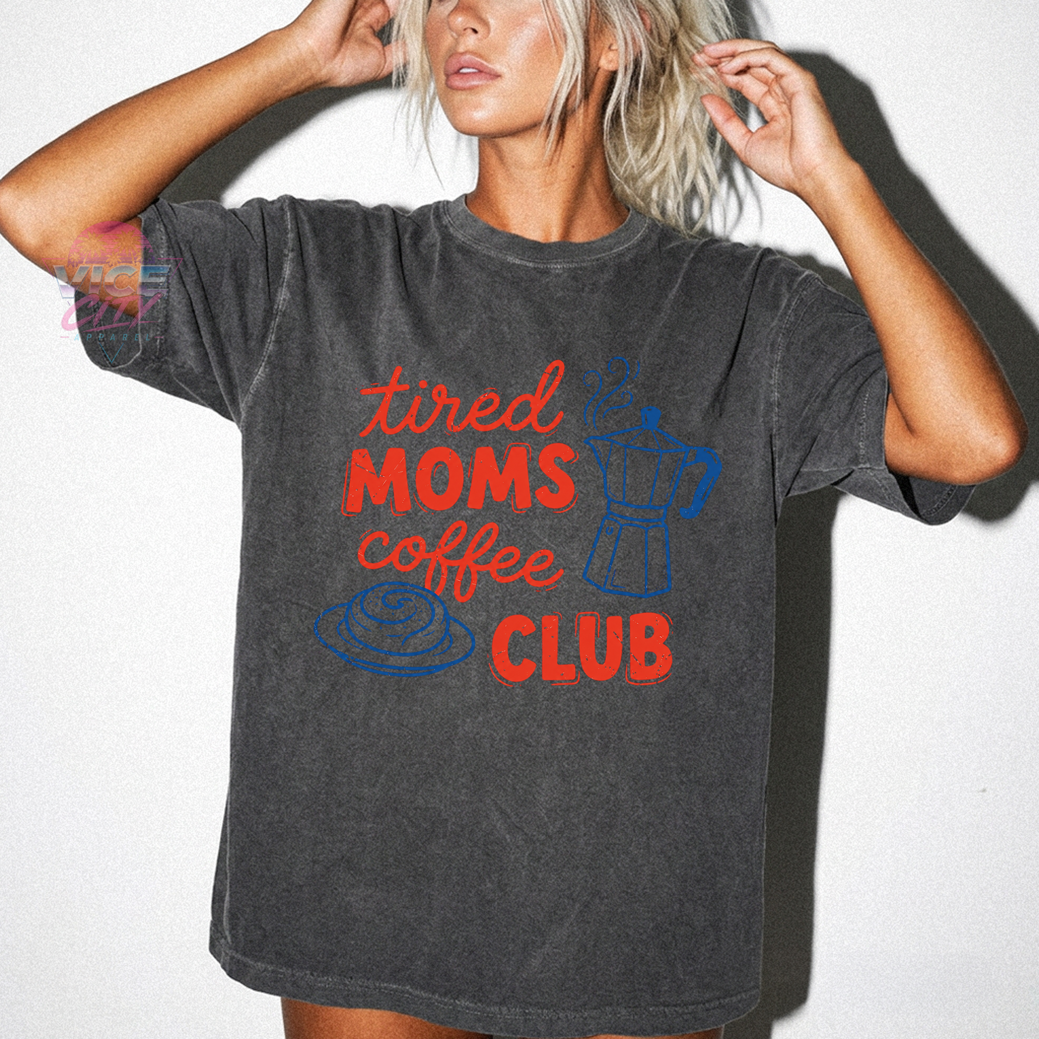 Tired Moms Coffee Club shirt