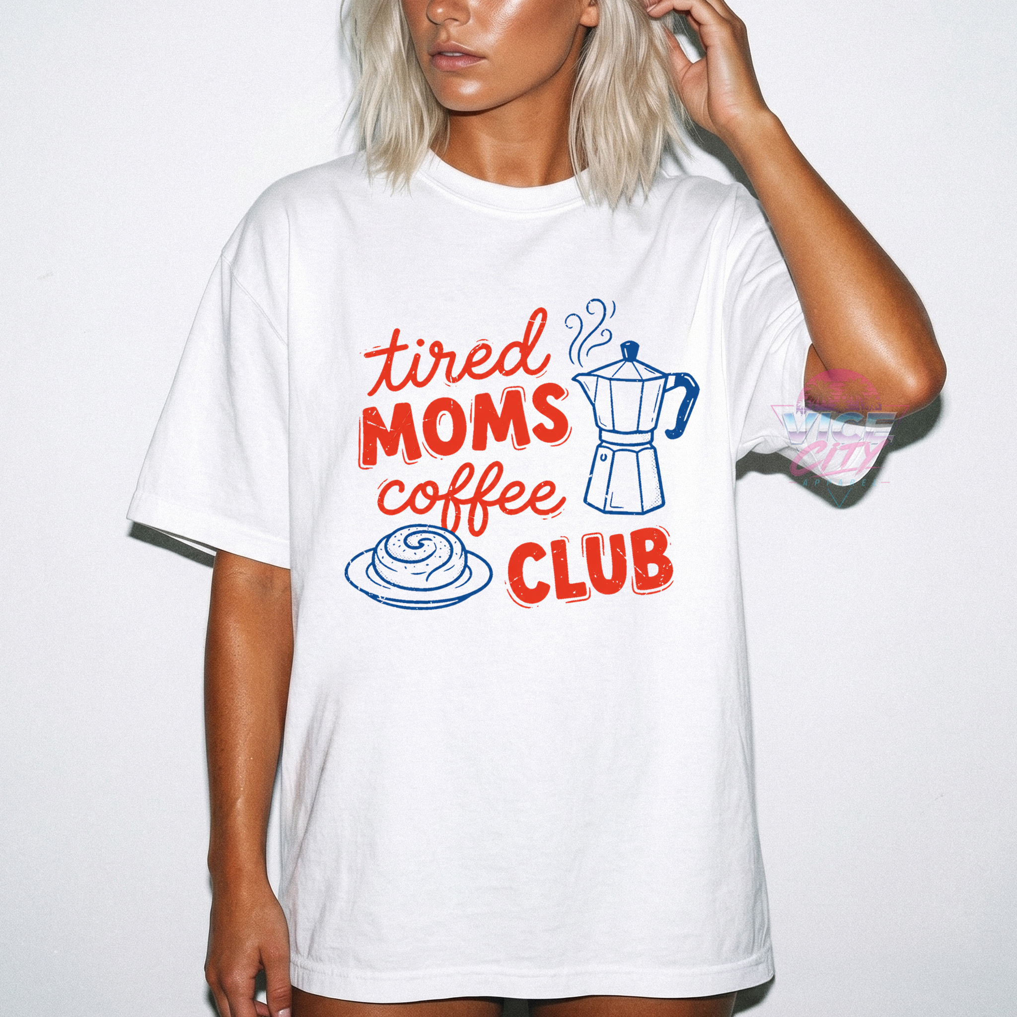 Tired Moms Coffee Club shirt